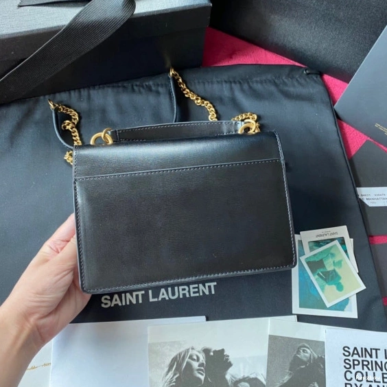 Repzbay REP SHINY IN LEATHER SUNSET YSL CROCODILE-EMBOSSED 0726